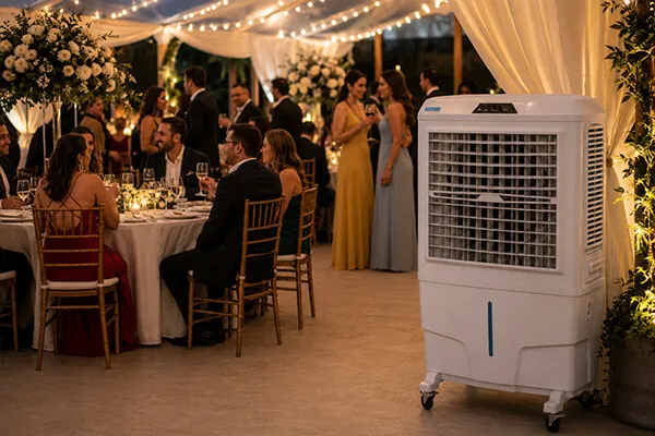 Casamento climatizado pela K10